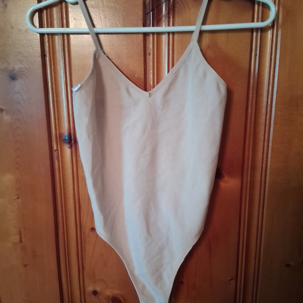 Kids Tan One Piece Bodysuit